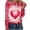Red, variant on SHE IS My Orders past Orders Shirts for Women Long Sleeve Cotton V Neck Going out Tops for Women Fall Long Sleeve Blouses for Women Casual Plus Size Tunic Tops for Women Fall
