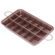 thumbnail image 3 of Molde para rosquillas bandeja para hornear Brownie espesada antiadherente de 18 rejillas para cocina ANGGREK Otros, 3 of 8