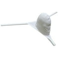 thumbnail image 3 of Botmois Men Bikini Thong Underwear Low-rise G-string Silk Soft Pouch T-back Lingerie White M, 3 of 3