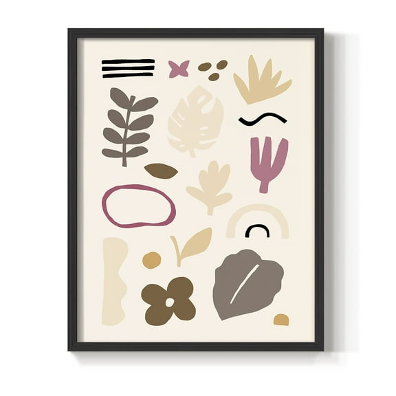 Matisse CCXL in Solid Wood 8 x 10 Framed Print