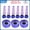 9pcs, variant on 2pcs HEPA filter For Dy*son V8 V7 Accessories Robot Vacuum Cleaner Washable Filter Replacement Spare Parts
