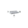 thumbnail image 2 of Meridian Furniture Miramar Grey Durable Linen Textured Modular Sofa, 2 of 8