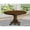 Espresso, variant on HomeStock African Artistry Kitchen Dining Table - an Oval Wooden Table Top with Butterfly Leaf & Pedestal Base, 42x60 Inch, Modern Oval Dining Table-Color:Espresso