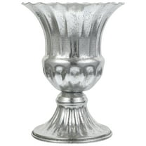 MERRYHAPPY Metal Flower Vase for Office and Home Decoration, Iron Decorative Vase, 1 Pack, Modern Table Centerpiece