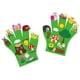 thumbnail image 3 of 2 piezas Animales sentí que los títeres de los dedos, juguetes para títeres de animales, juego de roles, títere de mano de narración de bricolaje Tema de la abeja de pájaros, 3 of 9