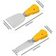 thumbnail image 1 of Juego de cuchillos para queso, 4 Uds., pala para queso de acero inoxidable amarillo, tenedor para queso, cuchillos para queso, juego de accesorios de cocina con cerámica, 1 of 4