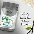 Garden of Life SPORT Grass Fed Whey Protein Powder, Vanilla, 24g, 16
