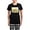 With Checker Pant, variant on CafePress - Ray Of Sunshine Pajamas - Women's Short Sleeve Print T-Shirt and Pants Dark Cotton Pajama Set