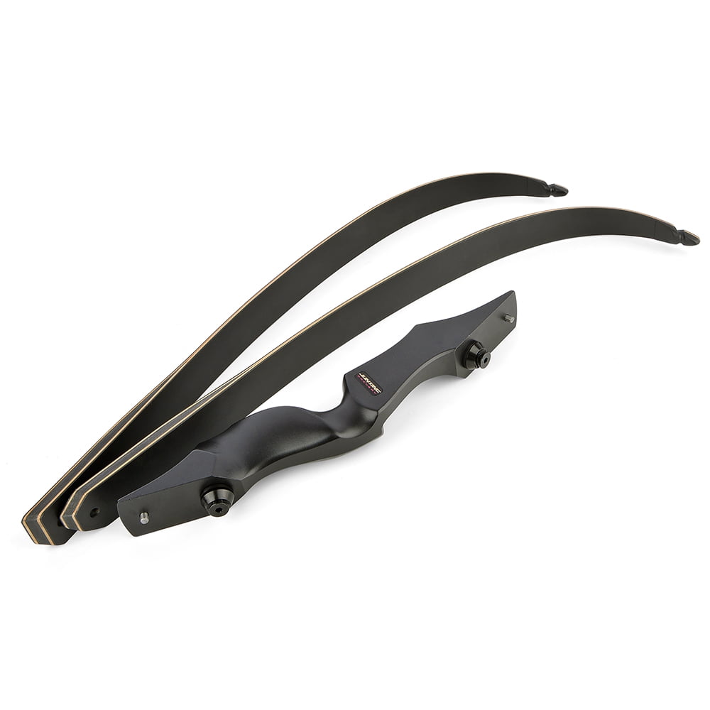JUNXING 58/60 Inch Archery Takedown Recurve Bow 25-65Lbs Right Handed for Hunting Targeting Shooting