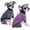 Navy Blue,Purple, variant on 2Pcs Dog Sweaters for Small Dogs - Warm Winter Puppy Sweaters Cute Soft Dog Clothes Outfit Pet Costume