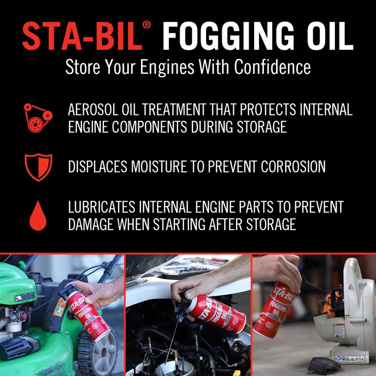 STABIL (22001) Fogging Oil Stops Corrosion In Stored, 55 OFF