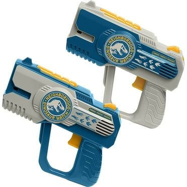 Jurassic World Laser Tag 2 Player Games for Kids, Indoor and Outdoor Toys with Expandable Play
