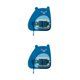 thumbnail image 2 of Naiovety Gancho de soporte para colgar mopa de baño azul oscuro 2piezas Naiovety CBP056248, 2 of 6