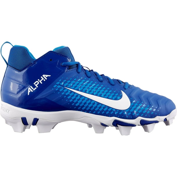 Nike Men's Alpha Menace Shark 2 Mid Football Cleats - Walmart.com - Walmart.com