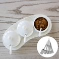 thumbnail image 2 of Tablespoon Measure Spoon 1 Set Stainless Steel Measuring Cups and Spoon Set Coffee Measure Scoop Tea Tablespoon Scooper Cup Kitchen Baking Cooking Measuring Tool Metal Measuring Spoons, 2 of 5