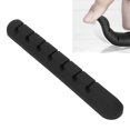 thumbnail image 4 of Cable Clips, 7 Ports Soft Silicone Cable Organizer  Toughness Strong Adhesive  for 5mm Cables for Home Use for Salon Use, 4 of 7