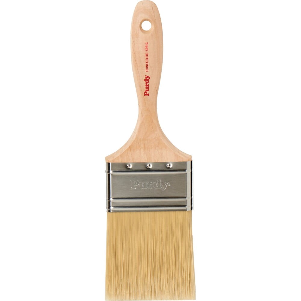 3" Purdy 144580930 Chinex Elite Sprig Paint Brush, Flat Sash, Beavertail
