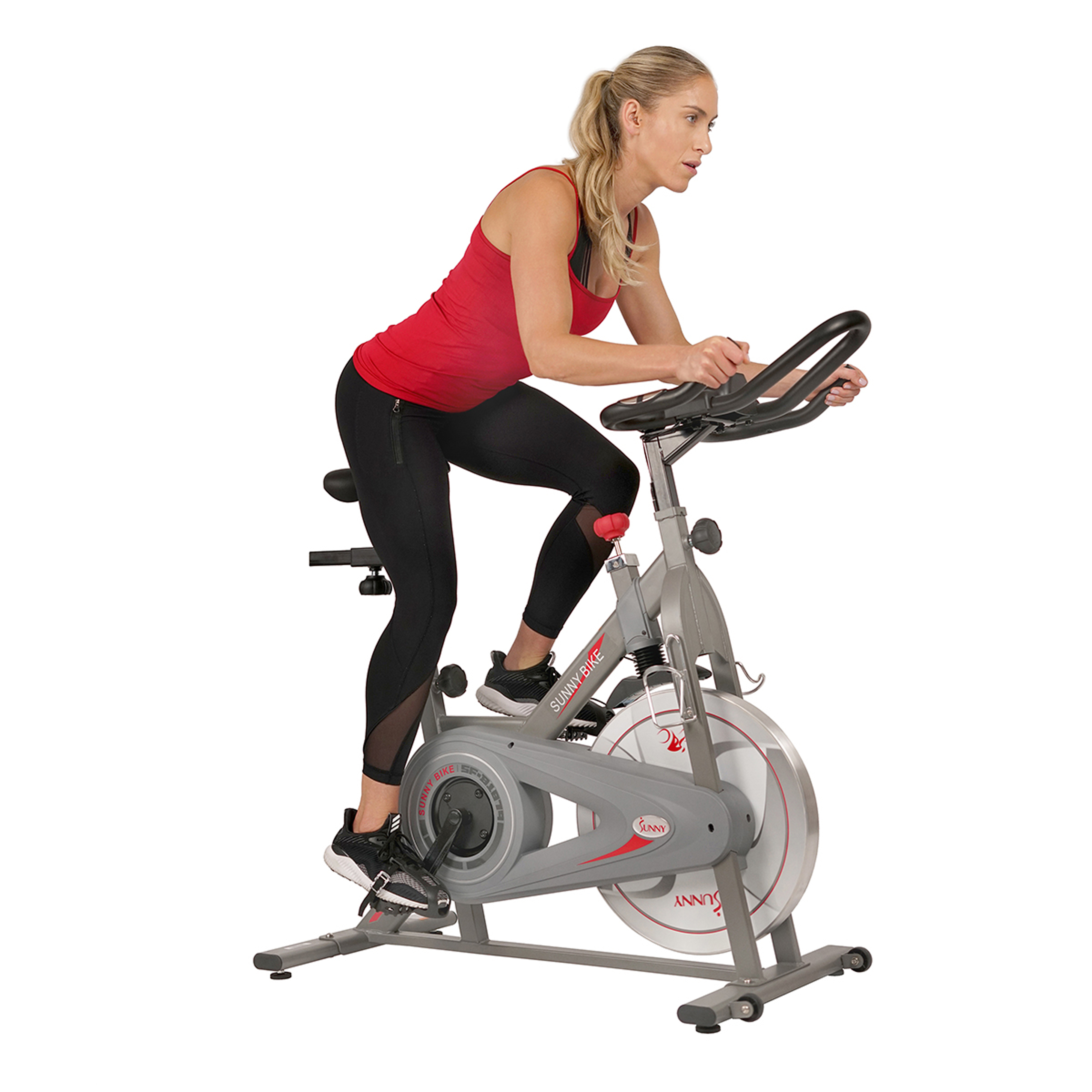 Sunny Health & Fitness Synergy Magnetic Indoor Cycling Bike - SF-B1879 - image 3 of 7