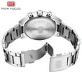 thumbnail image 5 of Watch Men Waterproof Stainless Steel Luxury Quartz Sport Watch Men's Wristwatches Calendar, 5 of 6