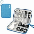 thumbnail image 1 of Travel Electronic Organizer Bag, Portable Cable Storage Pouch for Hard Drive Chargers and Small Accessories, 1 of 7