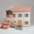 thumbnail image 6 of Mentari Toys - Clover Dolls House - Large Doll House with 6 Rooms - Gender-Neutral Dollhouse - Encourage Creative and Imaginative Play for Children - Age 3+, 6 of 8