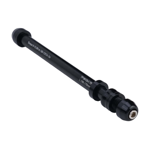 Bike Trainer Thru Axle Skewer for Indoor Cycling Activities CNC Precision Machining and Adjustable Spacers for Easy Fit
