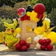 thumbnail image 2 of Kit de arco de globos para fiesta con temática de Pokémon Pikachu, 104 piezas, globos de látex rojos, amarillos y negros para decoración de cumpleaños de niños, baby shower, 2 of 4