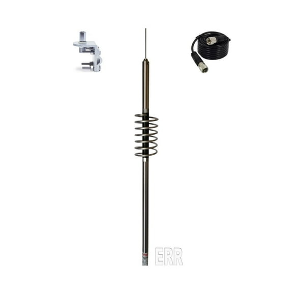 PREDATOR 10K K-1-17 CB, HAM ANTENNA 18FT COAX,RV1 BRACKET AND STUD