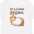 thumbnail image 4 of Inktastic I'm a Guinea Big Deal with Cute Guinea Pig Boys or Girls Long Sleeve Toddler T-Shirt, 4 of 5