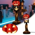 thumbnail image 3 of (2 Pack) Halloween Pumpkin Night Light Scary LED Table Lamp Indoor Party Home Decoration for Kids Adults, 3 of 8