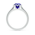 thumbnail image 2 of Angara Natural 1.45 Ct. Tanzanite Solitaire Engagement Ring in 14K White Gold for Women (Ring Size: 3.5), 2 of 9