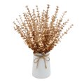 thumbnail image 1 of Flores falsas de eucalipto doradas Yuarrent 24 piezas, 1 of 6