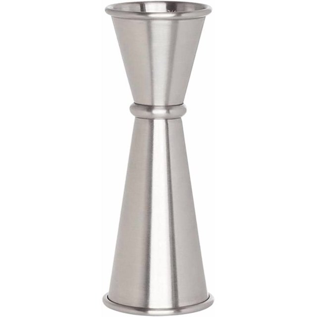 Secura Japanese Style Double Jigger, 304 Stainless Steel Cocktail Jigger, 1oz and 2oz Alcohol Measuring Cup for Bar Home Bartender Party