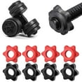 thumbnail image 2 of TINYSOME 4Pcs Anti-slip Weight Lifting Fix Dumbbell Dumbbell Nut Hexagon Nut Barbell Bar, 2 of 12