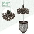 thumbnail image 2 of Dispensador de Alimento para Pájaros Gorges Markenwelt Wildlife Friend para Cacahuetes Metal Inoxidable, 2 of 7