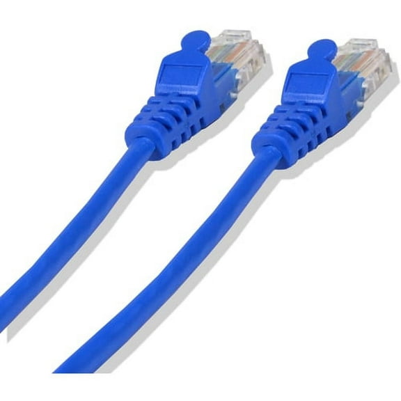 CAT5E Blue Ethernet Network 5' Feet 24 AWG Patch Cable RJ45 LAN Wire (5/pack)