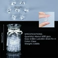 thumbnail image 5 of Topboutique Acrylic Crushed Ice Rocks,600 Pcs Fake Crystals Plastic Ice Diamonds Gems Irregular Clear Plastic Treasure Gems for Vase Fillers, Table Scatters, Wedding Party Home,0.55*0.37 in, 5 of 7