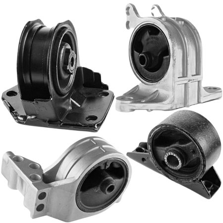 4M Auto Parts Rear Front & Right Engine Mounts With Left Automatic Transmission Mount 4PCS Set. Parts 9039 8670 8792 9058. A6662 A6657 A6673 A6698