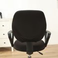 thumbnail image 3 of Moonsaad Stretch Office Computer Rotating Chair Split Cover, Spandex Seat Cover Chair Protector Slipcover, 3 of 8