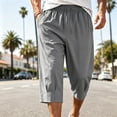 thumbnail image 2 of Plus Size Men's Running & Training Shorts with Elastic Waist Pockets, Stretchy Quick Dry Lightweight Athletic Shorts, Casual Daily Gym Workout, Summer Essentials | JASKFLY,Gray 3XL, 2 of 7