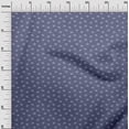 thumbnail image 3 of oneOone Tissu Flex Coton Bleu Minimaliste Planète Rétro Matériel de Robe Tissu Imprimé Tissu au Mètre 40 Pouces de Large, 3 of 5
