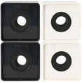 thumbnail image 1 of MIANGASTORE 4pcs Microphone Square Interview Logo Microphone Flag Station Microphone, 1 of 8