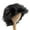 Black, variant on Monique Synthetic Mohair Brown Black Hot Pink Frankie Doll Wig