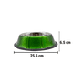 thumbnail image 4 of Plato Para Perro Importadora La Merced Tazón Mediano Verde Aluminio Antiderrapante, 4 of 5