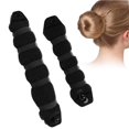 thumbnail image 2 of Jumpingount Máquina para hacer cabello con cabeza de moño redondo, máquina para hacer cabello con cabeza de albóndigas DIY, moldeador de Cuidado del cabello Numero 3, 2 of 6