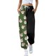thumbnail image 1 of Gibobby pantalones de vestir mujer cintura alta Pantalones de entrenamiento para mujer, cintura media, pantalones largos sólidos, pantalones deportivos casuales sueltos (Verde, L), 1 of 4