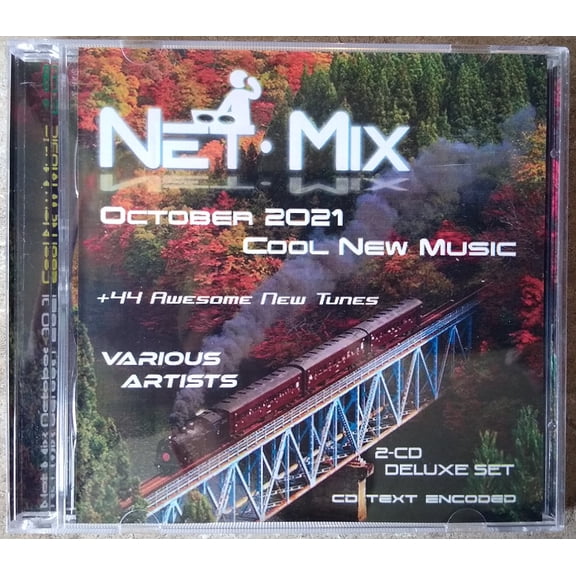 Net-Mix October 2021 Cool New Music 2-CD Deluxe Set Various Artists