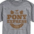 thumbnail image 3 of USPS - The Pony Express U.S. Mail 1860 - Men's Short Sleeve Graphic T-Shirt, 3 of 5