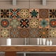 thumbnail image 5 of 120 Piezas 3D Multi Marroquí Autoadhesivo Baño Cocina Pared Etiqueta Engomada de Azulejo de Escalera, 5 of 9