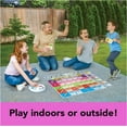 thumbnail image 4 of The Game of Life, Giant Edition Family Board Game Indoor/Outdoor Fun Game with Big Oversized Gameboard Cards Spinner, for Adults and Kids Ages 8 and Up, 4 of 9